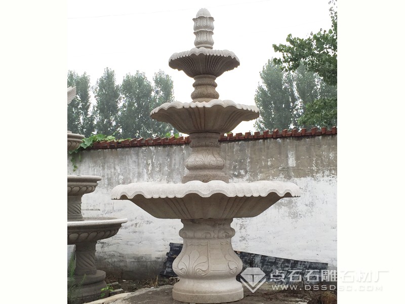 石雕噴泉